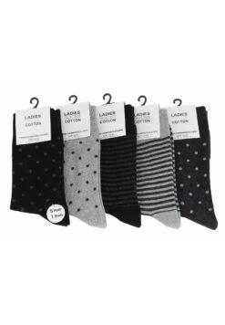 Dot´S And Stripes - Chaussettes - Grau-Anthrazit-Schwarz 16 Dot´S And Stripes - Chaussettes - Grau-Anthrazit-Schwarz -Next Soldes bb44317dfed64d32a03fad889687f5b7