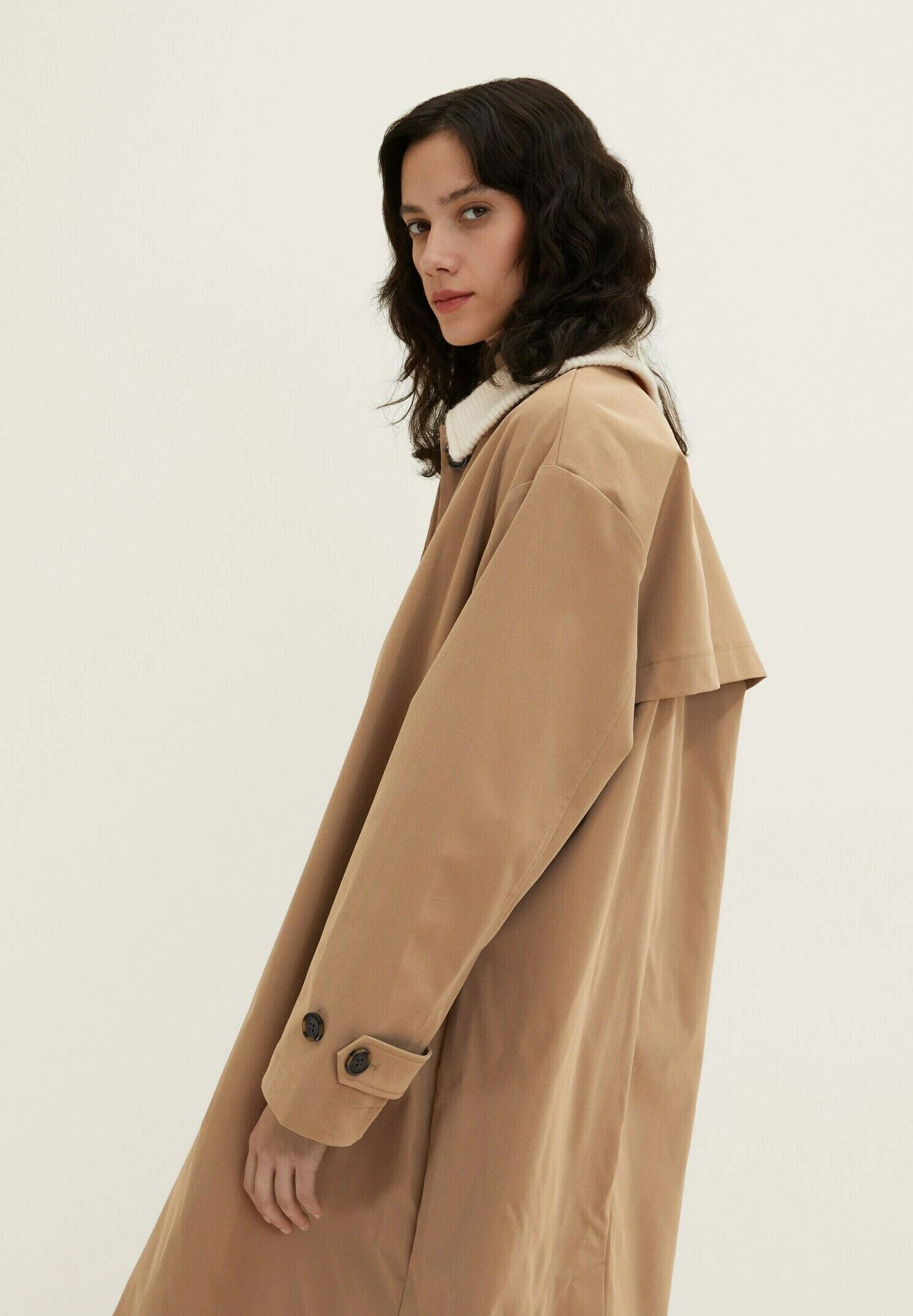 Tom Tailor Moderner - Trench - Splashed Clay Beige 7 Tom Tailor Moderner - Trench - Splashed Clay Beige – Image 5