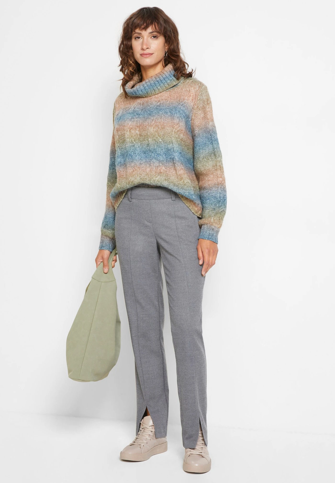 Rollkragen - Pullover - Blue 4 Rollkragen - Pullover - Blue – Image 2