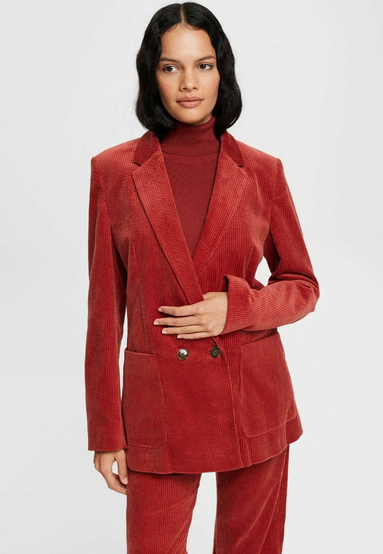 ESPRIT Manteau Court - Terracotta 3 ESPRIT Manteau Court - Terracotta