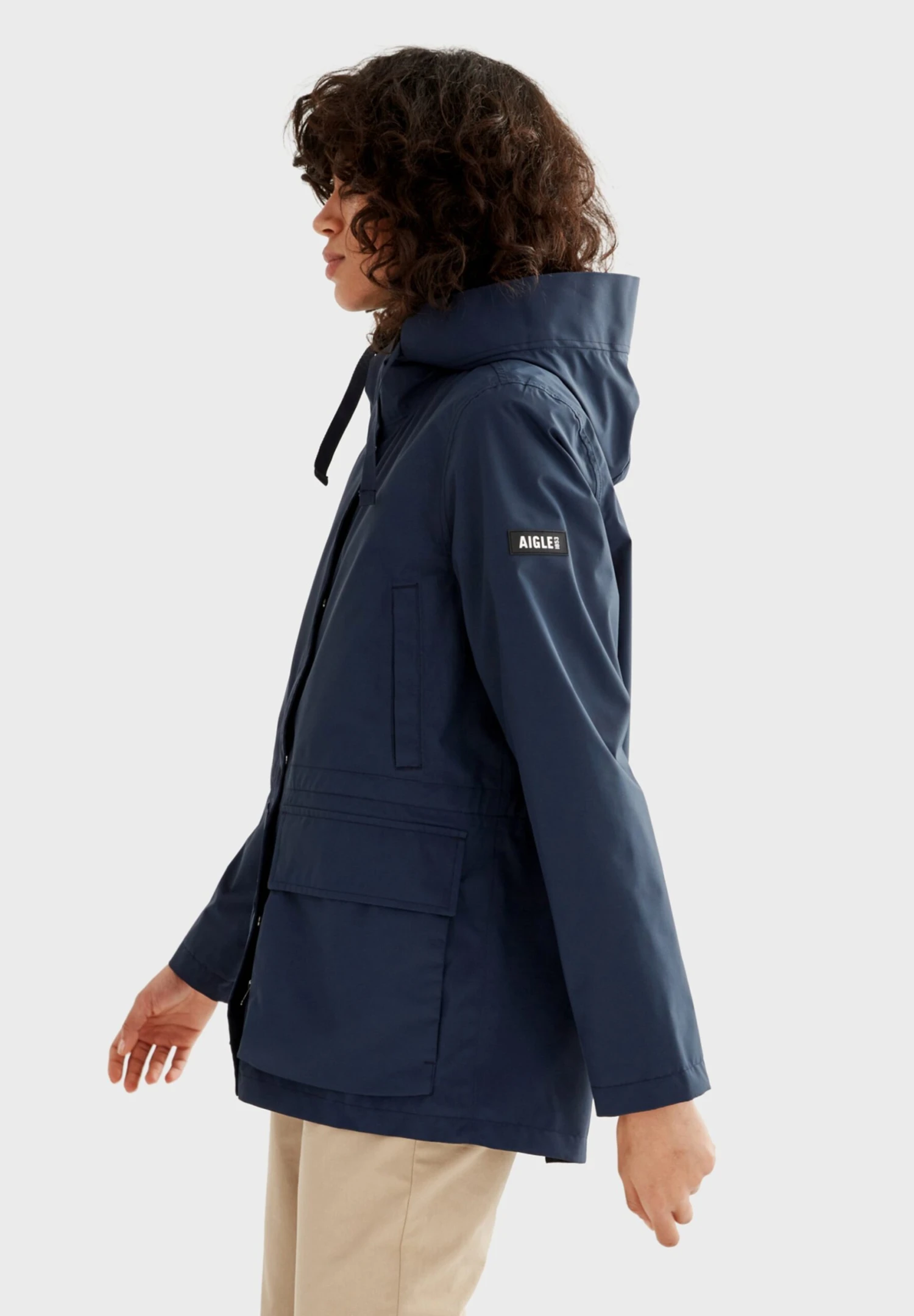 Aigle Ais23Wout006 - Parka - Navy Blue 7 Aigle Ais23Wout006 - Parka - Navy Blue – Image 5