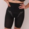 Contour Mid-Thigh Back Side With Gallon - Lingerie Sculptante - Black