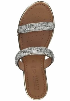 Geox Pantoletten - Mules - Champagne Cb500 -Next Soldes bcaf33e5d6124f9f862d227f9001e193