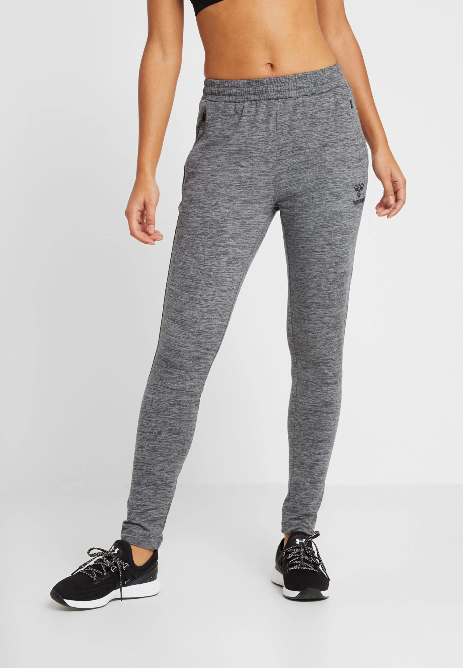 Hummel Pantalon De Survêtement - Dark Grey Melange 3 Hummel Pantalon De Survêtement - Dark Grey Melange