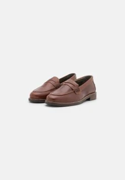 Pier One Leather - Mocassins - Brown -Next Soldes bda10ba3023e4f139d090d67c10a145f
