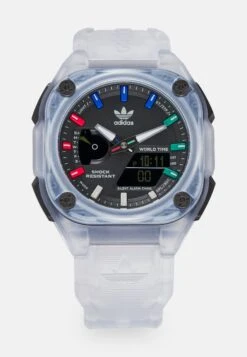 Adidas Originals City Tech One Unisex - Montre À Affichage Digital - Transparent