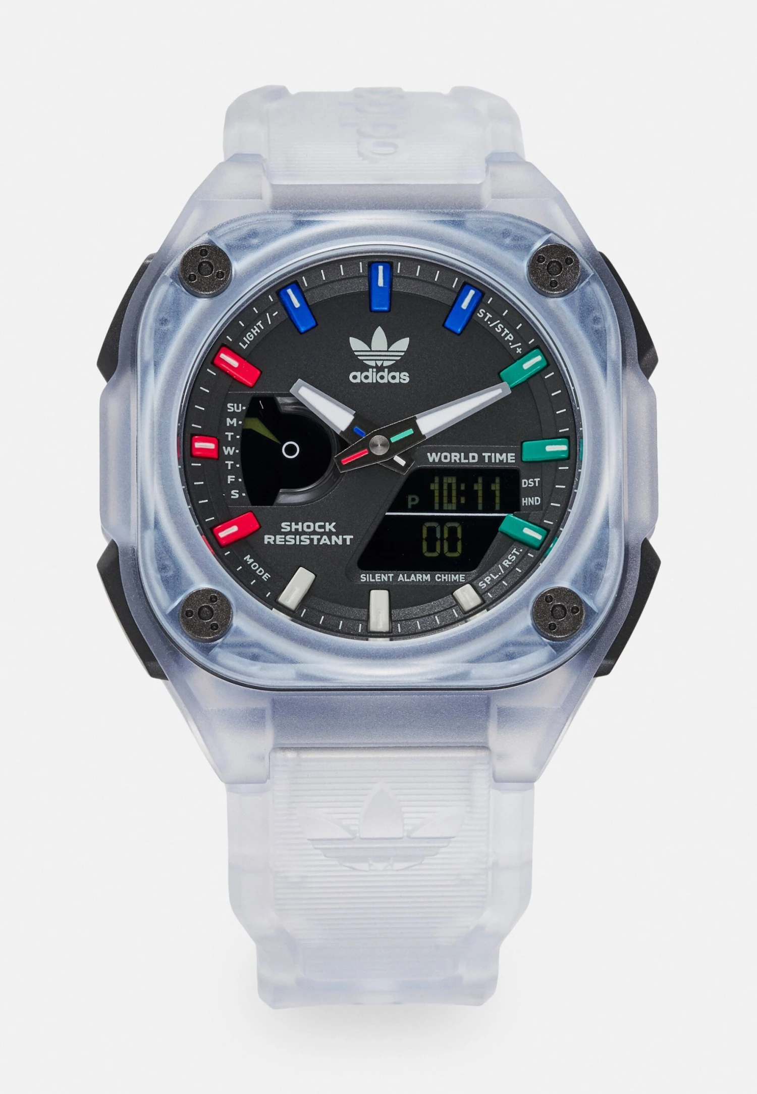 Adidas Originals City Tech One Unisex - Montre À Affichage Digital - Transparent 3 Adidas Originals City Tech One Unisex - Montre À Affichage Digital - Transparent
