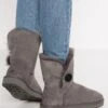 Ugg Bailey Button Ii - Bottines - Grey -Next Soldes be191621775b46c5b2a3b9426a75e727