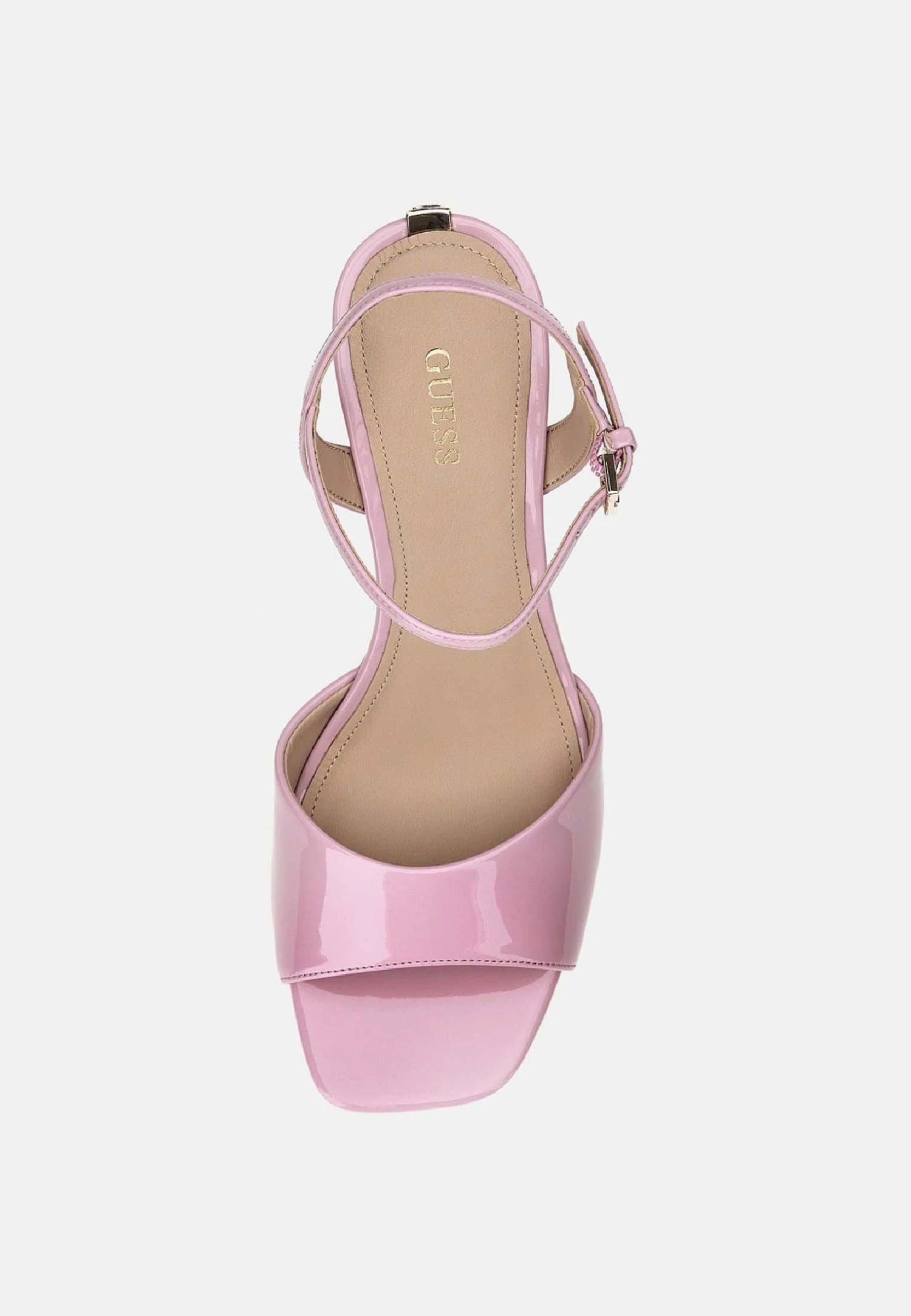 Guess Zione Lackoptik - Sandales Compensées - Fuchsia 5 Guess Zione Lackoptik - Sandales Compensées - Fuchsia – Image 3