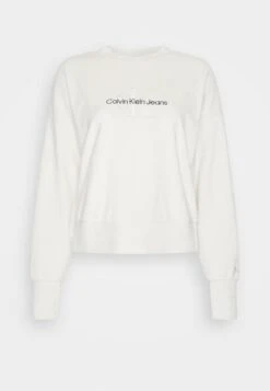 Calvin Klein Jeans Monogram Towelling - Sweatshirt - Eggshell 12 Calvin Klein Jeans Monogram Towelling - Sweatshirt - Eggshell -Next Soldes be4d93dbf0c742c0a689c583d1f2d9f6