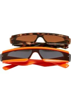 URBAN CLASSICS Alabama 2-Pack - Lunettes De Soleil - Orange Brown