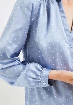 À Manches Longues - Chemisier - Bleu Clair -Next Soldes bec6bc489c2f4a879fe782c33fcaa442