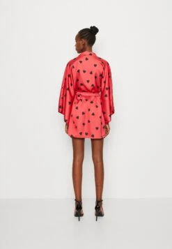 Wal G Valentines Love Belted Wrap - Veste Légère - Red/Black -Next Soldes bf123dcfe80f47fab7dd9369b37f122f