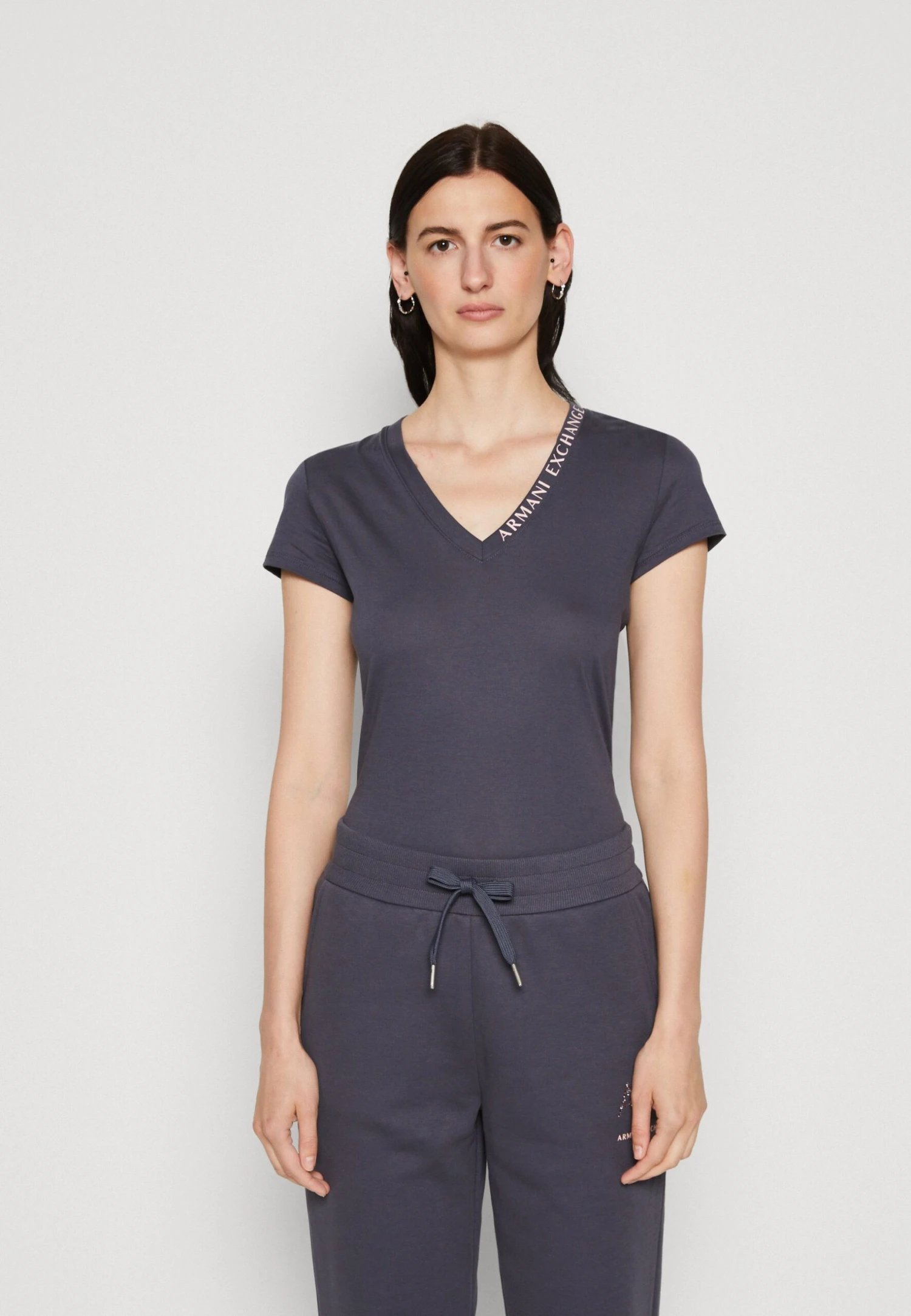 Armani Exchange T-Shirt Basique - Racing 3 Armani Exchange T-Shirt Basique - Racing