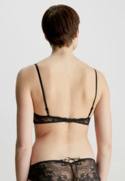 CALVIN KLEIN UNDERWEAR Soutien-Gorge Triangle - Black -Next Soldes bf270174ed4b4195bab4f99bfb461661