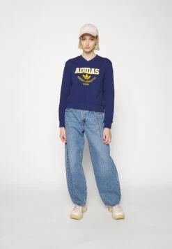 Adidas Originals Crew - Sweatshirt - Dark Blue -Next Soldes bf66ed907705444eb3acae3310122879