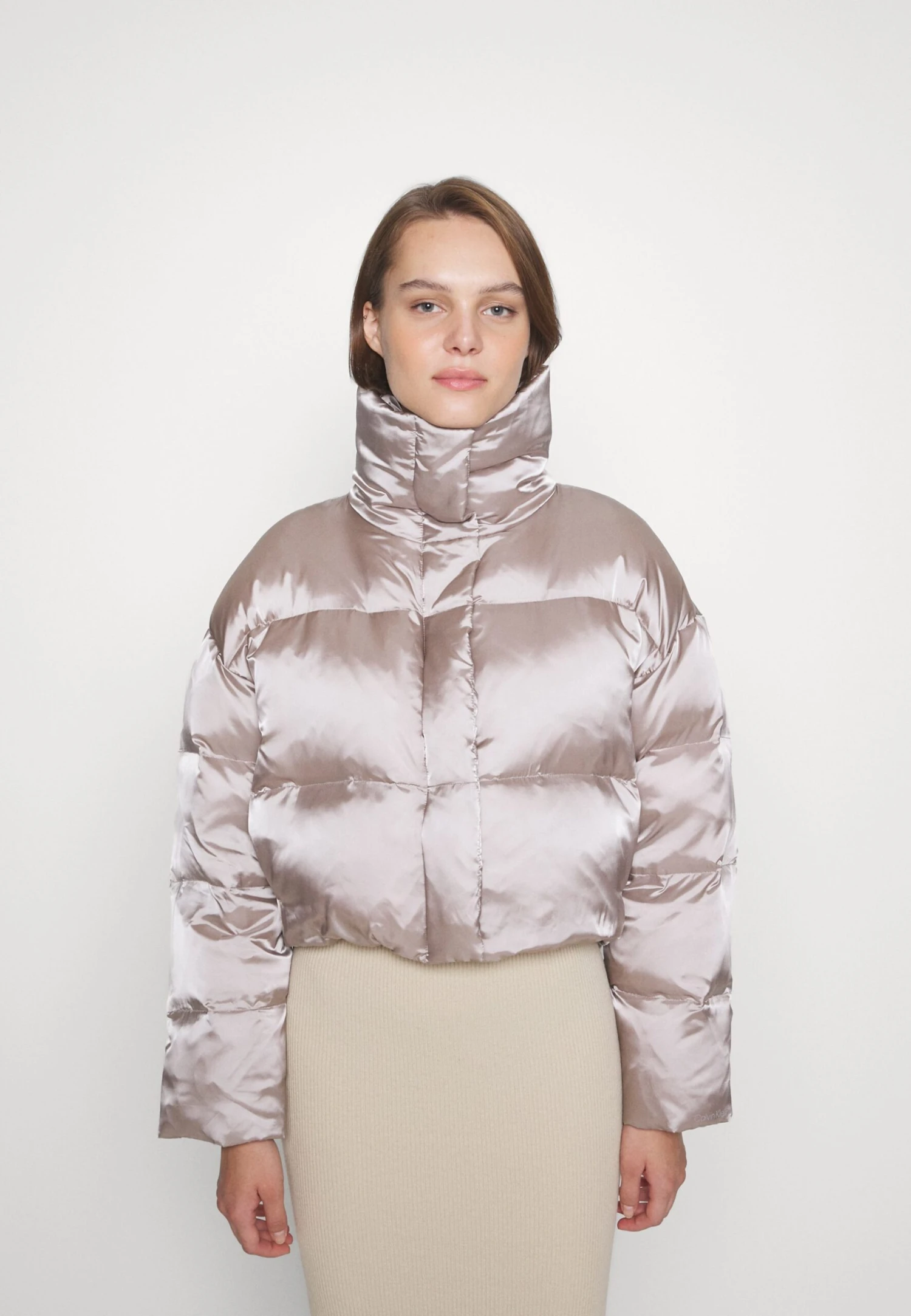 Calvin Klein Shine Puffer Down Coat - Doudoune - City Taupe 3 Calvin Klein Shine Puffer Down Coat - Doudoune - City Taupe