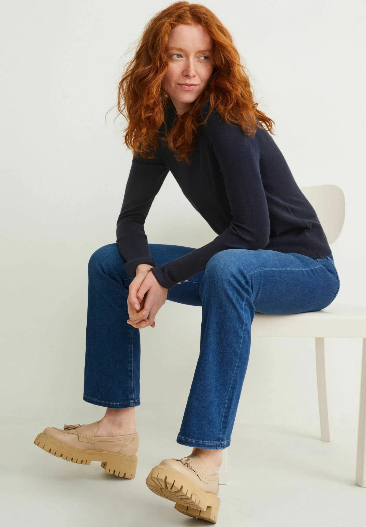 Pullover - Dark Blue 6 Pullover - Dark Blue – Image 4