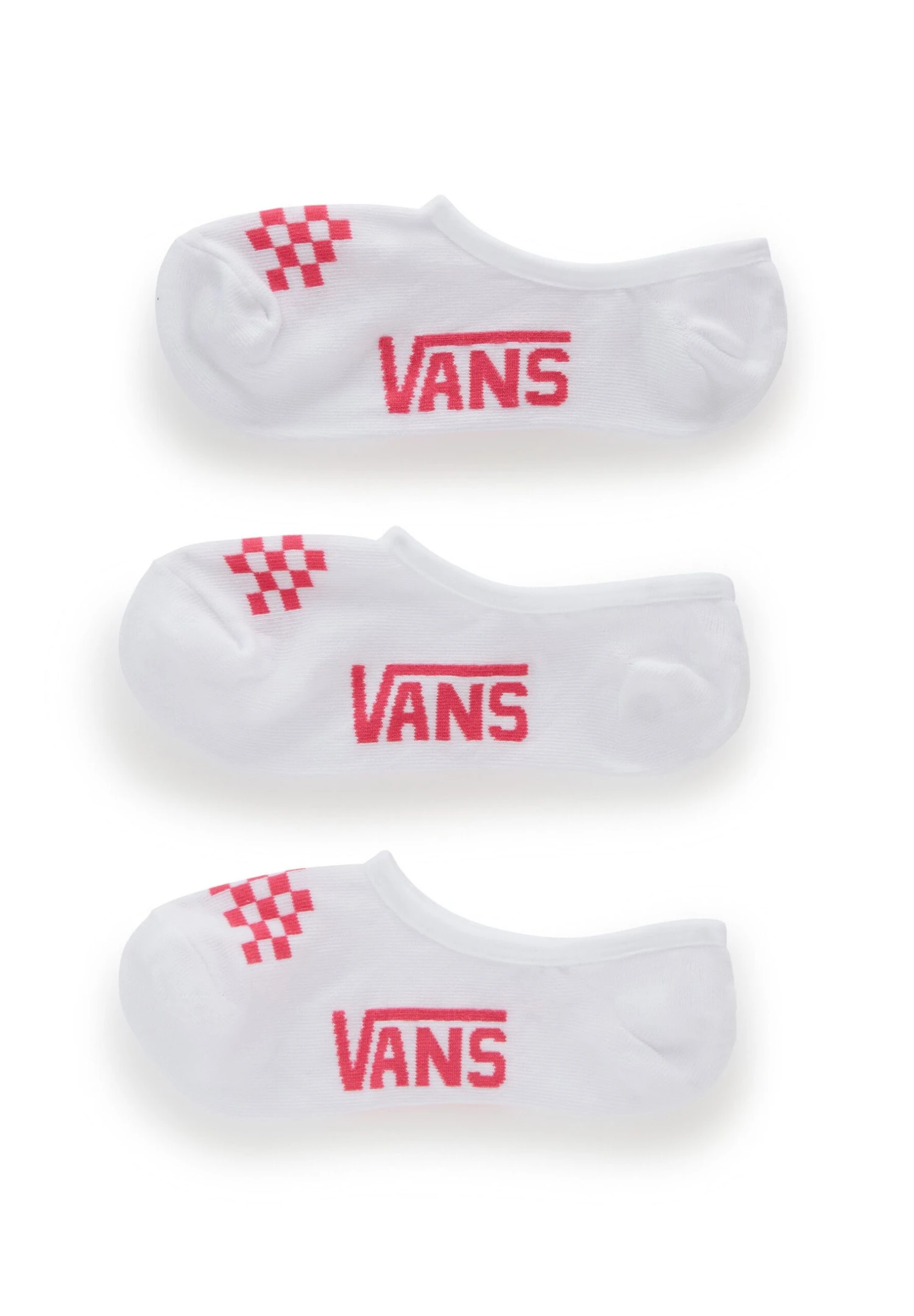 Vans Wm Classic Canoodle 6 5-10 3Pk - Chaussettes - White Wild/Orchid 3 Vans Wm Classic Canoodle 6 5-10 3Pk - Chaussettes - White Wild/Orchid
