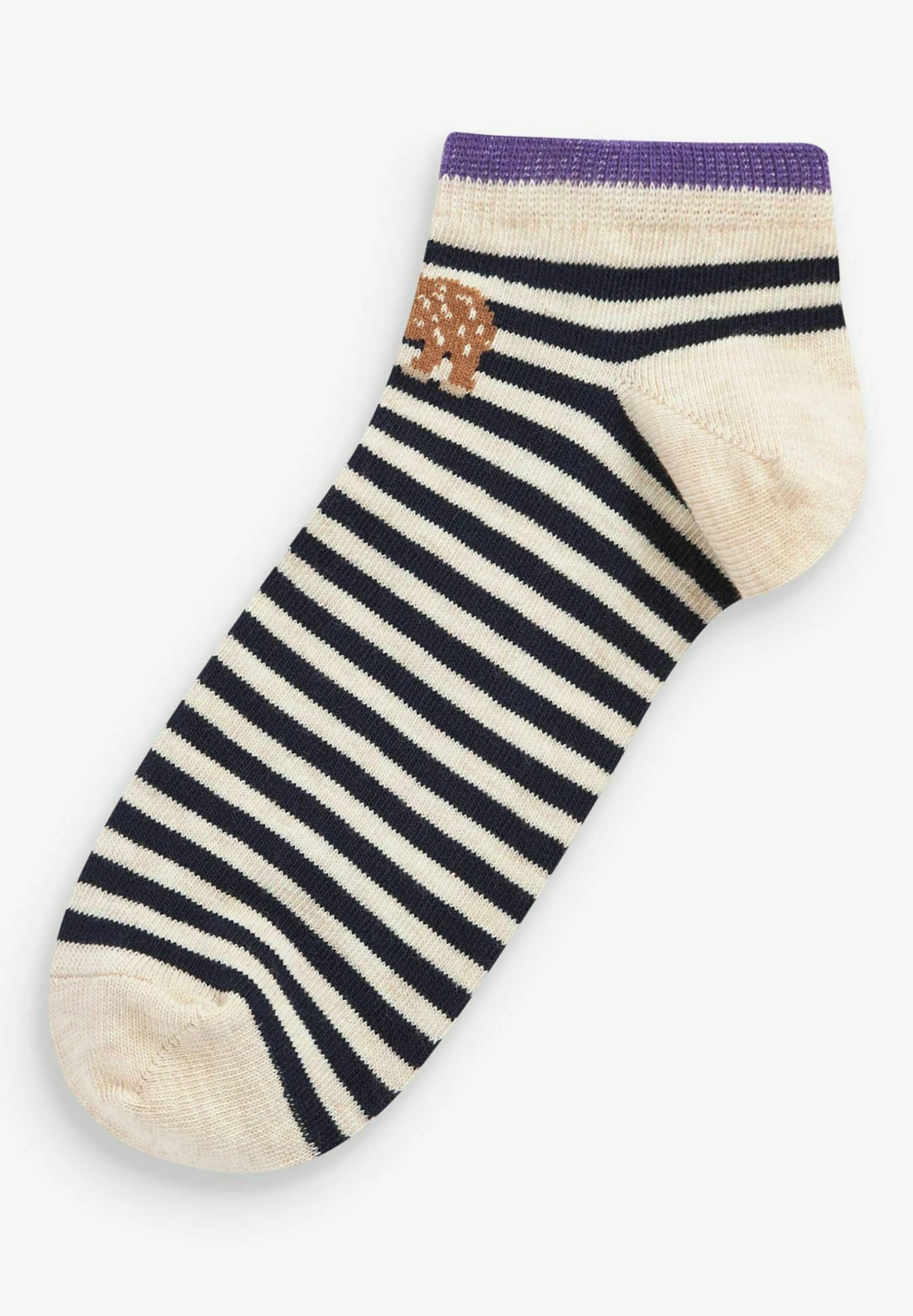 Next Hamish Highland Cow 5 Pack - Socquettes - Ochre/Yellow/Navy 8 Next Hamish Highland Cow 5 Pack - Socquettes - Ochre/Yellow/Navy – Image 6