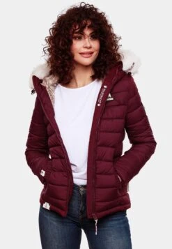 Marikoo Veste D'Hiver - Dark Red Melange -Next Soldes c1931cc5a73f446281cc635a5f559076