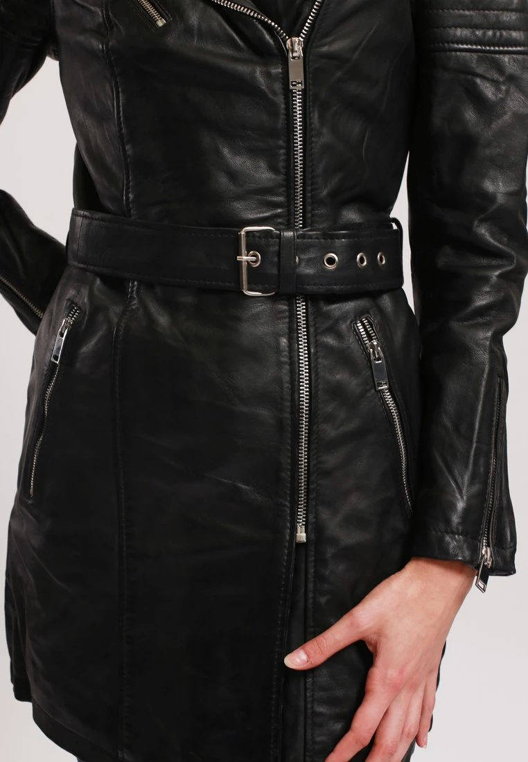 LE TEMPS DES CERISES Lainna - Veste En Cuir - Black 7 LE TEMPS DES CERISES Lainna - Veste En Cuir - Black – Image 5