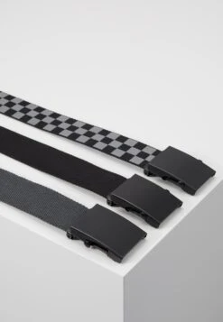 URBAN CLASSICS Trio 3 Pack - Ceinture - Grey/Black 10 URBAN CLASSICS Trio 3 Pack - Ceinture - Grey/Black -Next Soldes c1b8247abd064001b0d041918beb1939