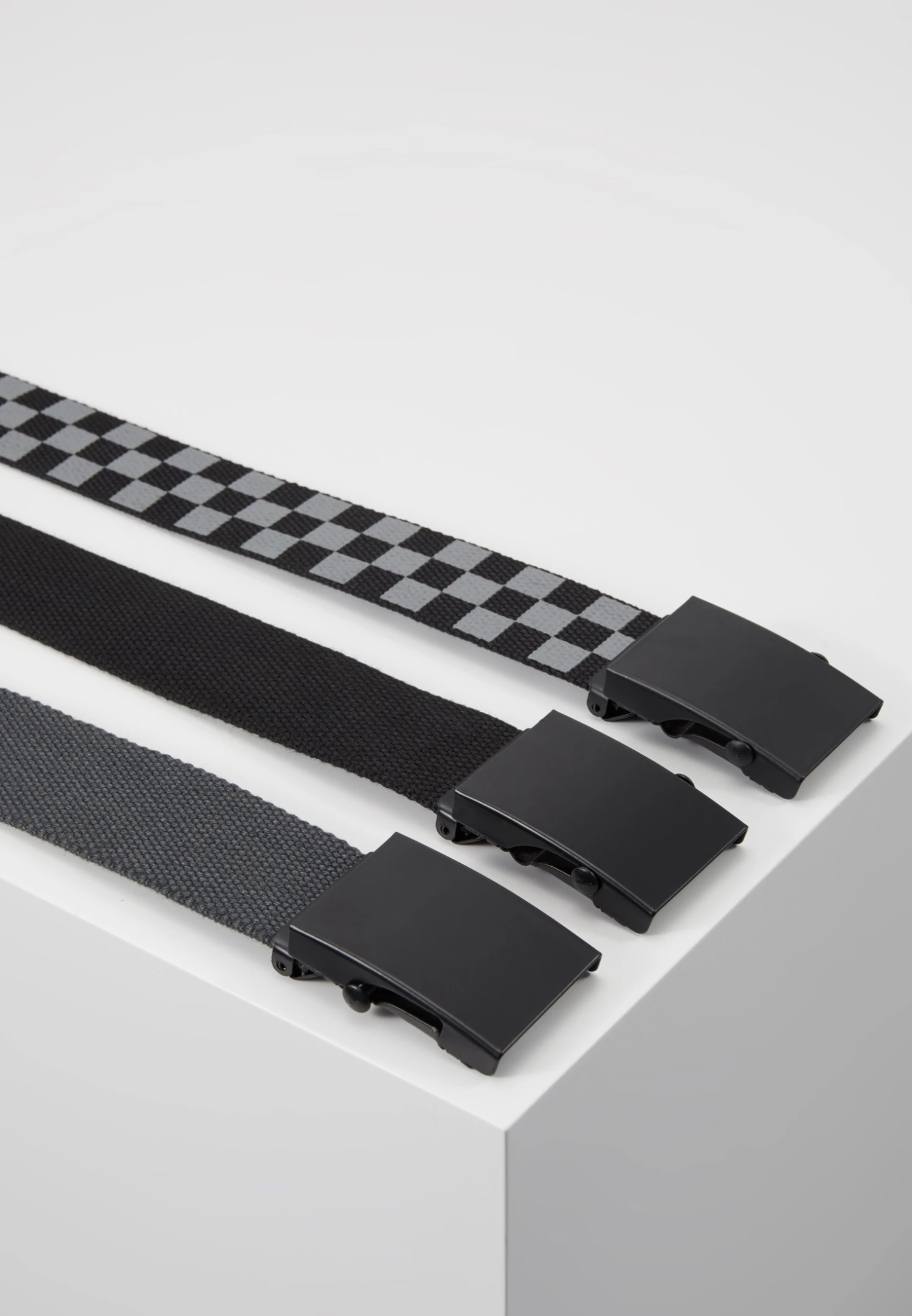 URBAN CLASSICS Trio 3 Pack - Ceinture - Grey/Black 5 URBAN CLASSICS Trio 3 Pack - Ceinture - Grey/Black – Image 3