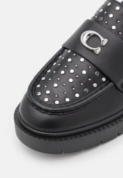 Coach Leela Stud Loafer - Mocassins - Black -Next Soldes c1c85c8400244519922bc86de1b3f78f