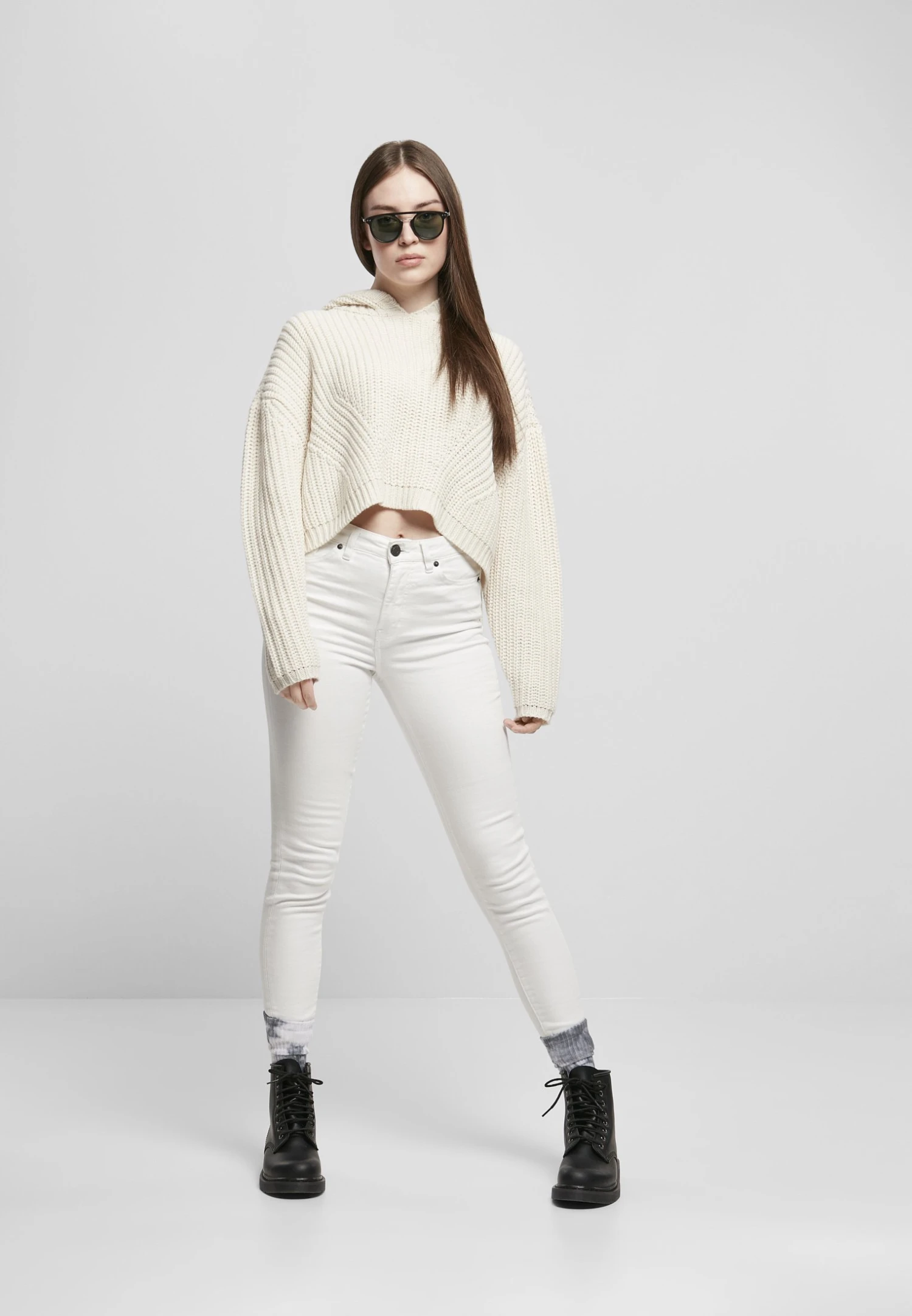 URBAN CLASSICS Sweatshirt - Whitesand 4 URBAN CLASSICS Sweatshirt - Whitesand – Image 2