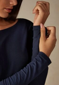 Intimissimi Scollo A Barchetta - T-Shirt À Manches Longues - Intense Blue 10 Intimissimi Scollo A Barchetta - T-Shirt À Manches Longues - Intense Blue -Next Soldes c202f7de069b4ebf84be44461539a478
