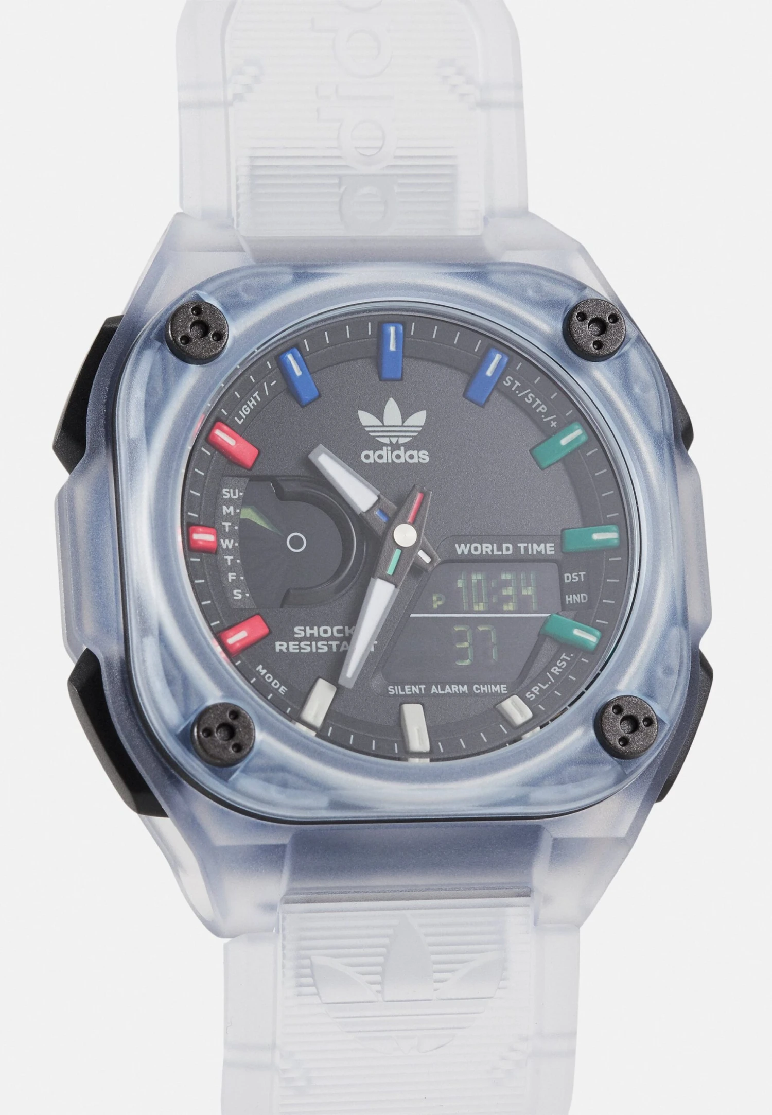 Adidas Originals City Tech One Unisex - Montre À Affichage Digital - Transparent 8 Adidas Originals City Tech One Unisex - Montre À Affichage Digital - Transparent – Image 6