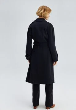 Double Breasted - Trench - Black -Next Soldes c2739089849847e1b44dbbbee2d2f1ba