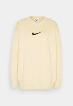 Nike Sportswear Crew - Sweatshirt - Pale Vanilla/Black 12 Nike Sportswear Crew - Sweatshirt - Pale Vanilla/Black -Next Soldes c30279667123429f8dee91da223952b0