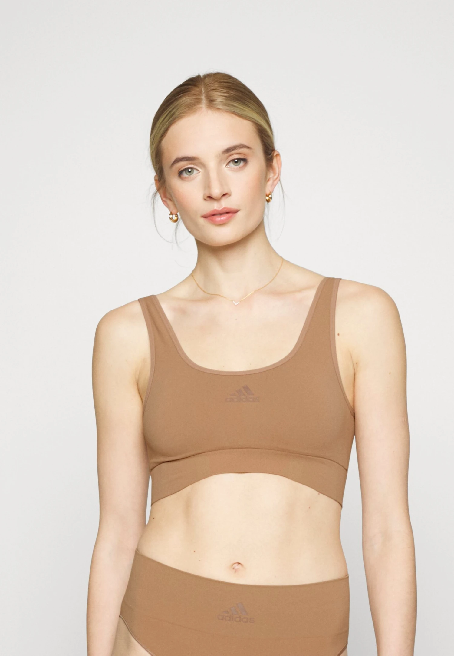 Adidas Sportswear Scoop Lounge - Brassière - Beaver Fur 3 Adidas Sportswear Scoop Lounge - Brassière - Beaver Fur