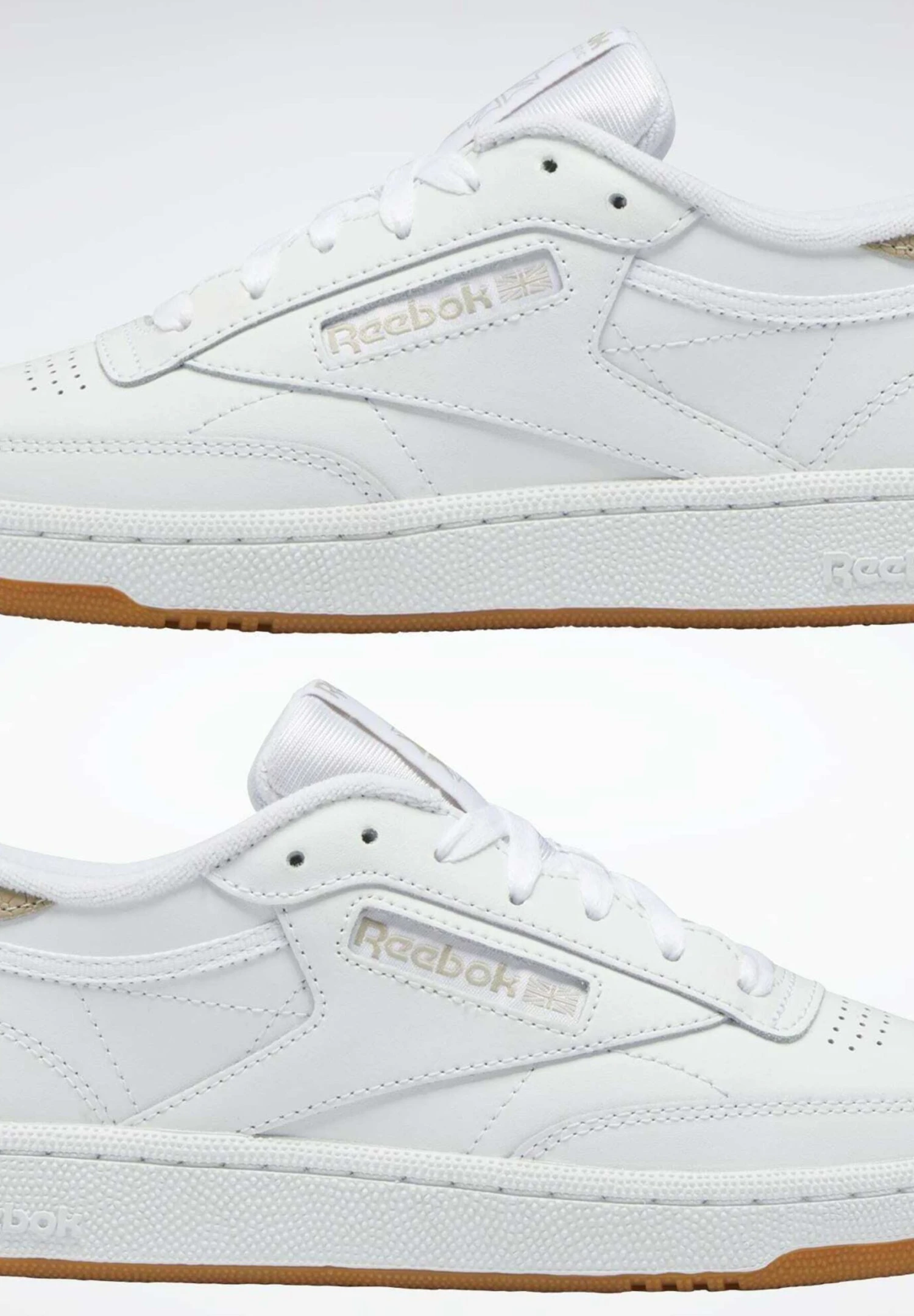 Reebok Classic Club C 85 - Baskets Basses - Cloud White Cloud White Modern Beige 10 Reebok Classic Club C 85 - Baskets Basses - Cloud White Cloud White Modern Beige – Image 8