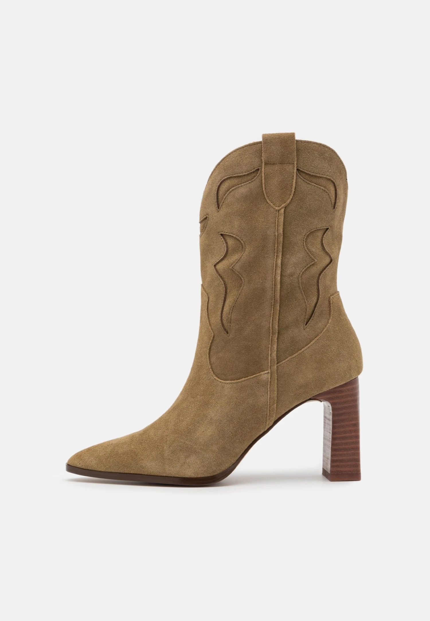 Anna Field Leather - Santiags - Khaki 4 Anna Field Leather - Santiags - Khaki – Image 2