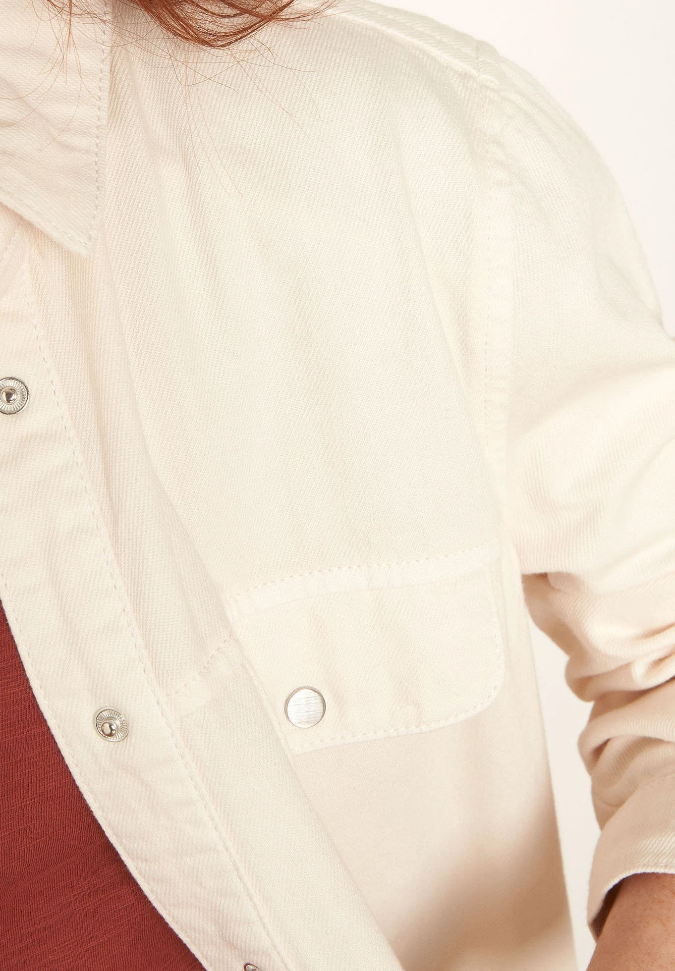MAISON 123 Veste Légère - Ecru 6 MAISON 123 Veste Légère - Ecru – Image 4