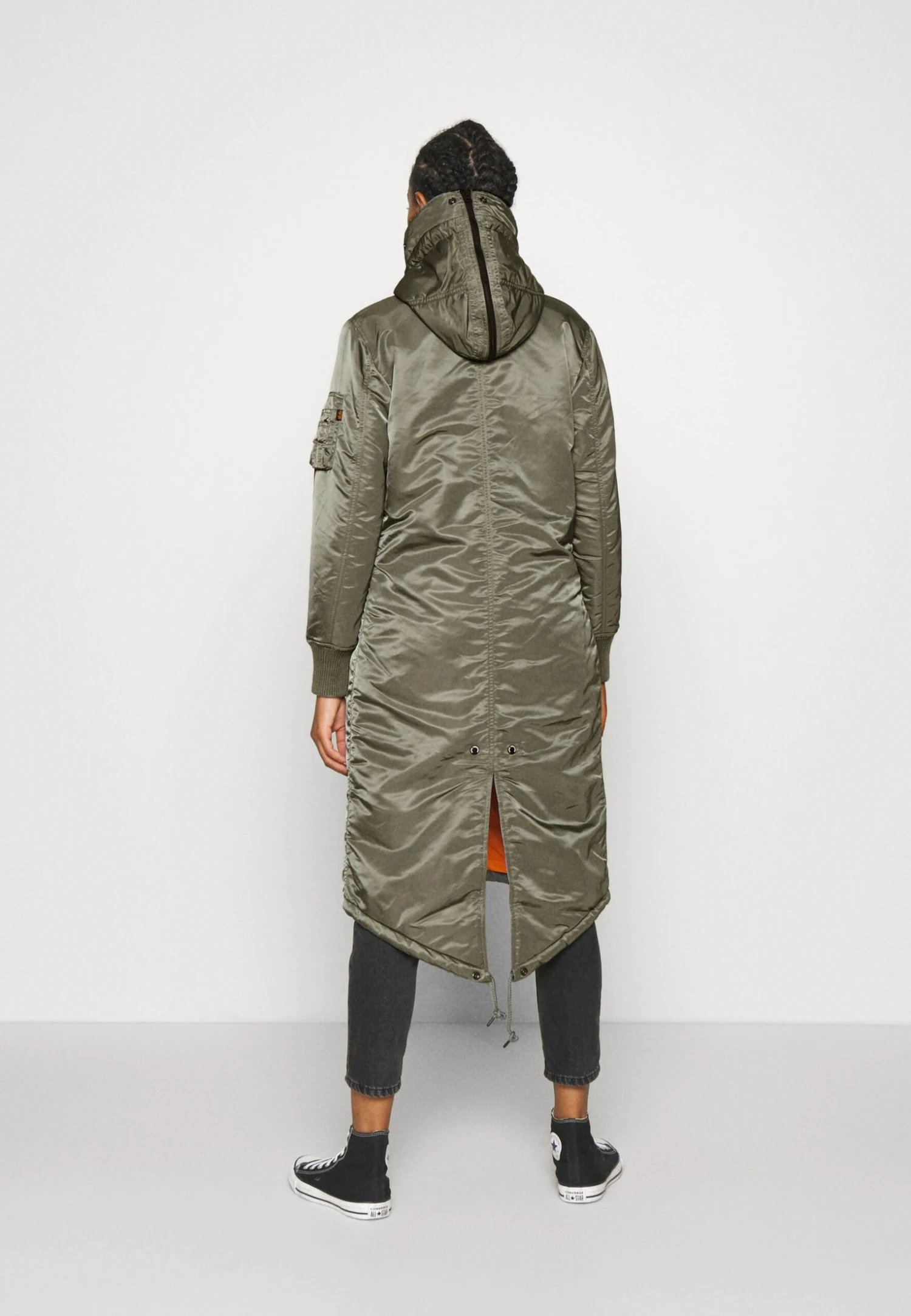 Alpha Industries Long Fishtail - Parka - Vintage Green 6 Alpha Industries Long Fishtail - Parka - Vintage Green – Image 4