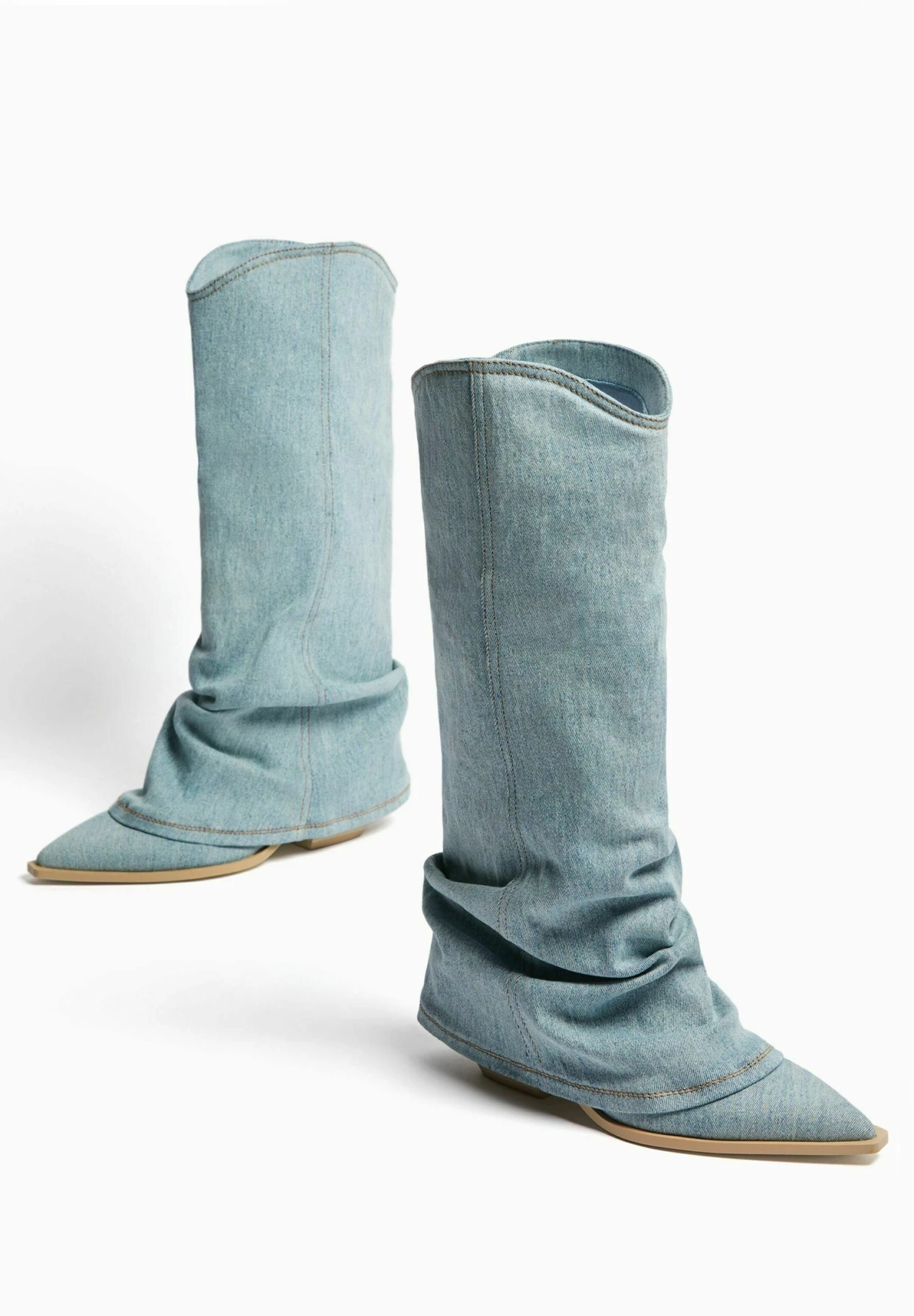 BERSHKA Santiags - Blue 8 BERSHKA Santiags - Blue – Image 6