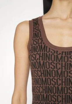 MOSCHINO Robe Pull - Fantasy Brown 17 MOSCHINO Robe Pull - Fantasy Brown -Next Soldes c4acc4d984c444f6bd44153526fa0711