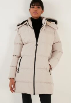 LELA Regular Fit - Manteau D'Hiver - Beige