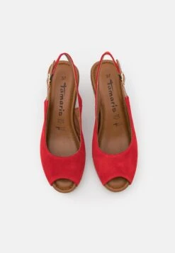 Tamaris Escarpins Compensés - Red/Cuoio 13 Tamaris Escarpins Compensés - Red/Cuoio -Next Soldes c4fbc748ebc44728acf365c0ffd022c1