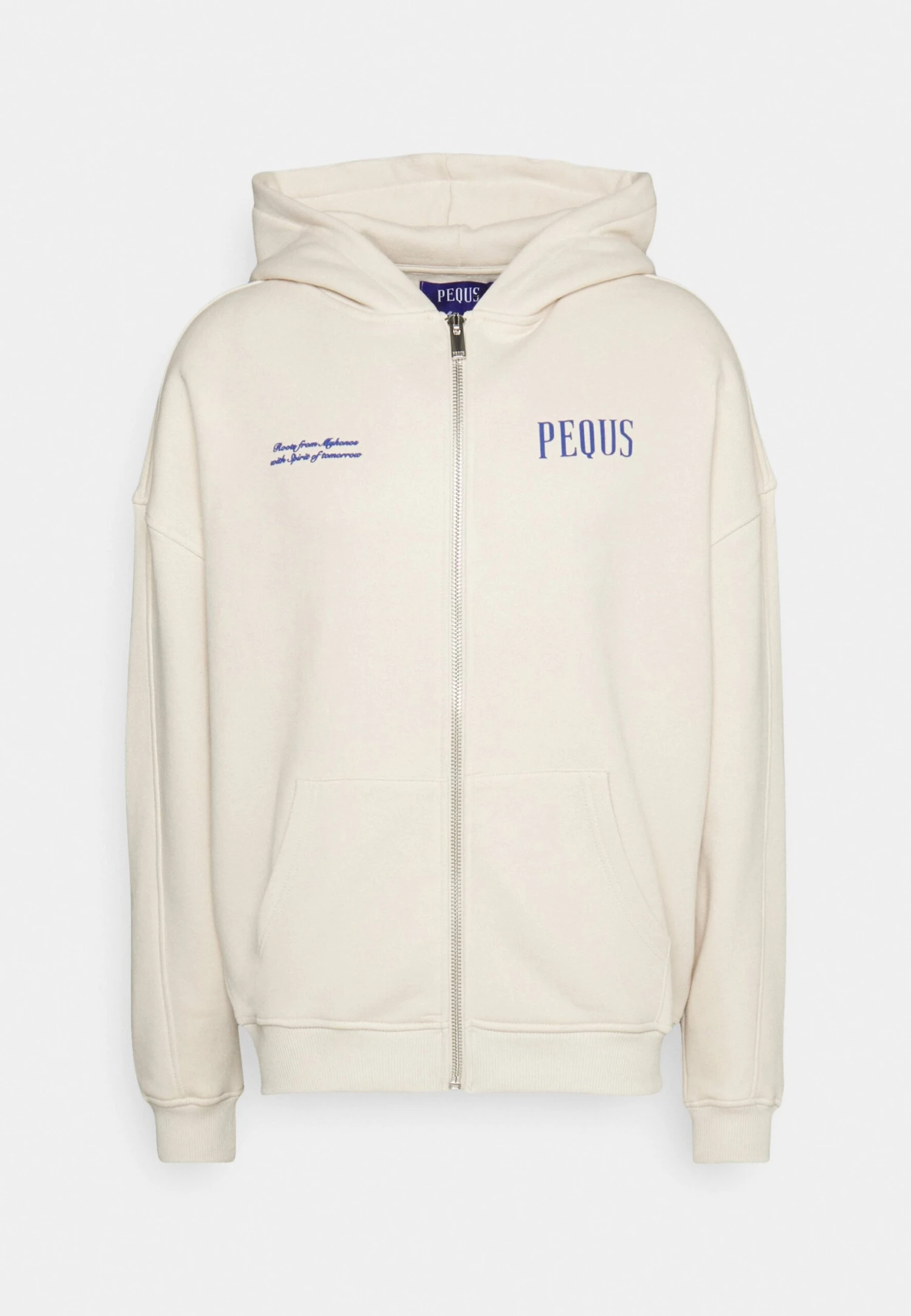 Half Face Zip Hoodie Unisex - Sweat Zippé - Cream 3 Half Face Zip Hoodie Unisex - Sweat Zippé - Cream