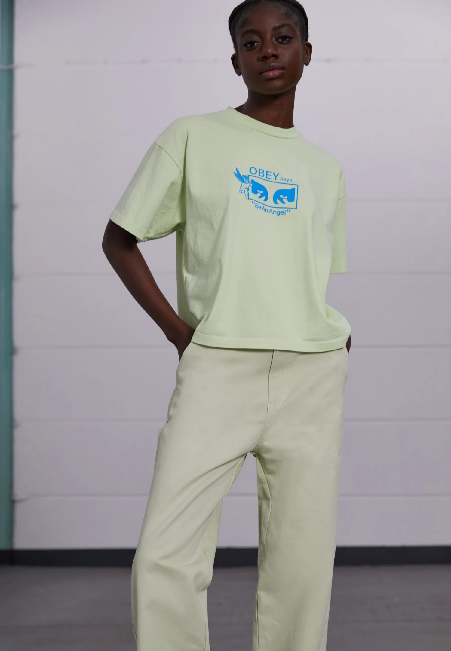 Obey Clothing Brighton Carpenter Pant - Pantalon Cargo - Cucumber 3 Obey Clothing Brighton Carpenter Pant - Pantalon Cargo - Cucumber