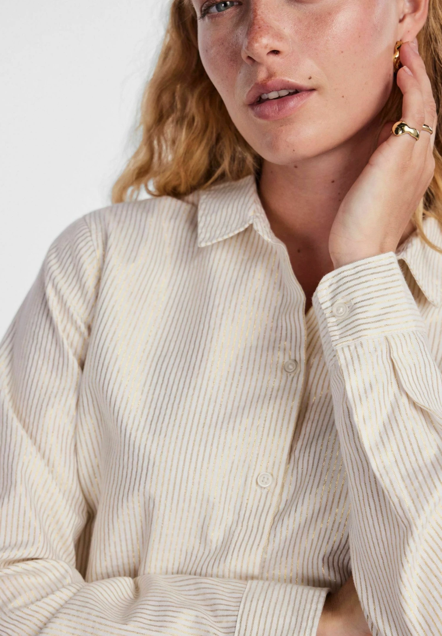 Pieces À Manches Longues - Chemisier - Bright White 6 Pieces À Manches Longues - Chemisier - Bright White – Image 4