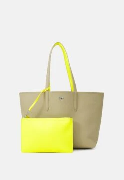 Lacoste Sac À Main - Brindille Jaune Elec