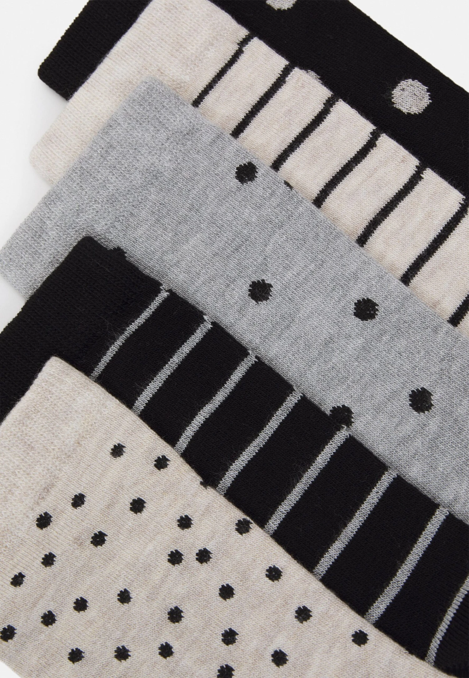 Anna Field 5 Pack - Chaussettes - Grey/Black 4 Anna Field 5 Pack - Chaussettes - Grey/Black â Image 2