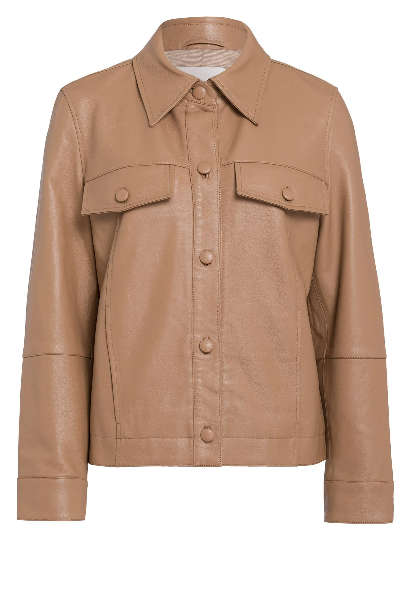 IVY OAK Veste En Cuir - Camel 7 IVY OAK Veste En Cuir - Camel – Image 5