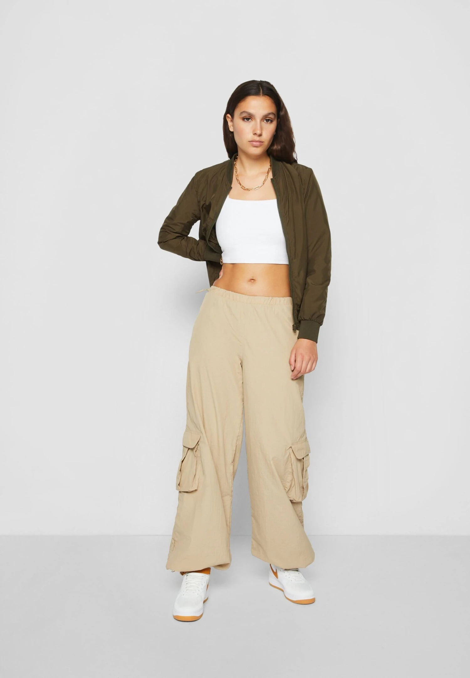 URBAN CLASSICS Blouson Bomber - Darkolive 4 URBAN CLASSICS Blouson Bomber - Darkolive – Image 2